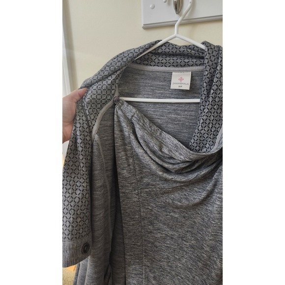 Shambhala Womens Yoga Wrap grey Cardigan - Picture 9 of 9